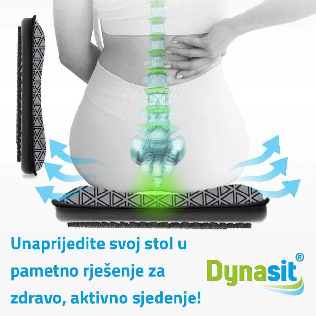 Pretvorite svoj stol u rješenje za zdravo i dinamično sjedenje – Dynasit