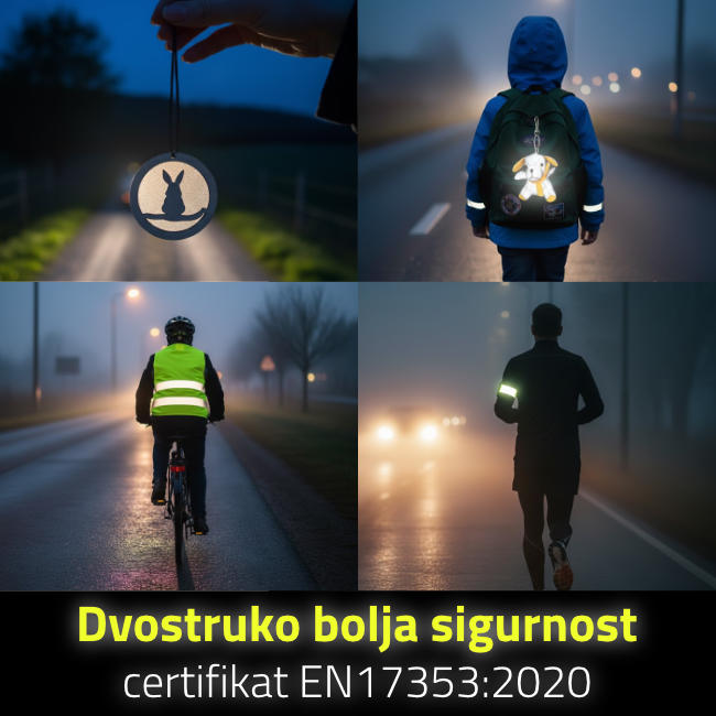 Reflektirajući proizvodi – dvostruko bolja sigurnost
