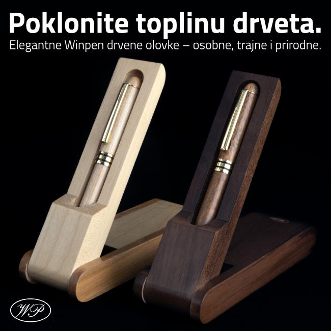 Elegantne, prirodne i jedinstvene – drvene olovke Winpen