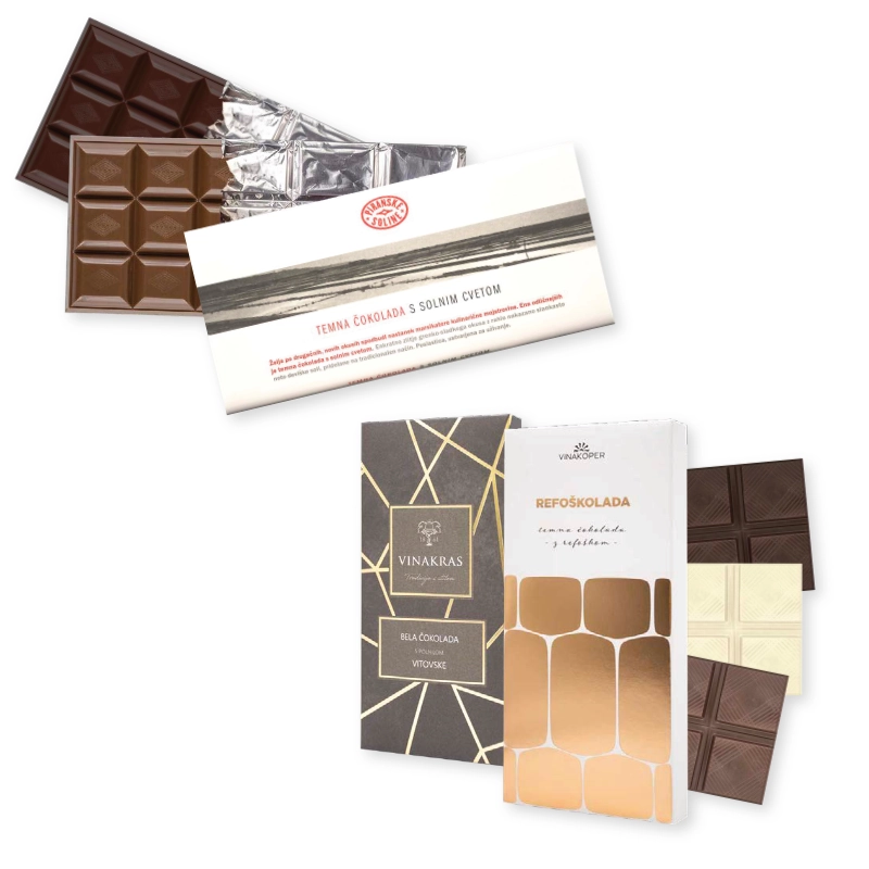 Klasične čokoladne tablice