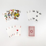 Igraće karte za Bridž - crvene