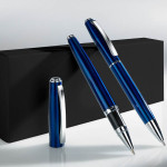 METALNI SET: S PEROM I KEMIJSKOM OLOVKOM